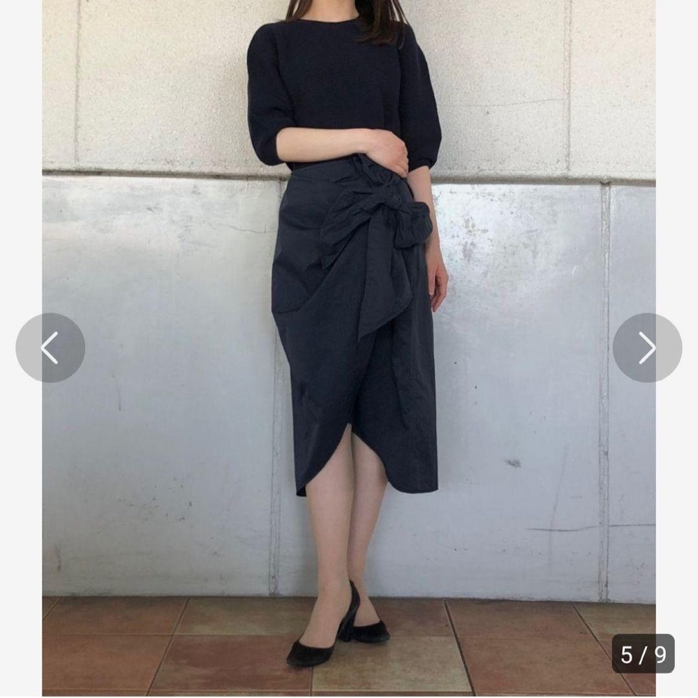 JW ANDERSON x Uniqulo Dark Gray Asymmetrical Skirt